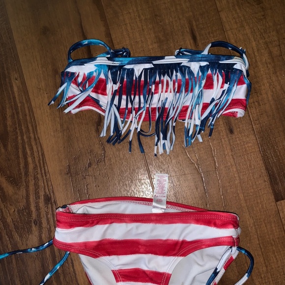 Justice Other - Justice USA flag 2 piece swimsuit 6